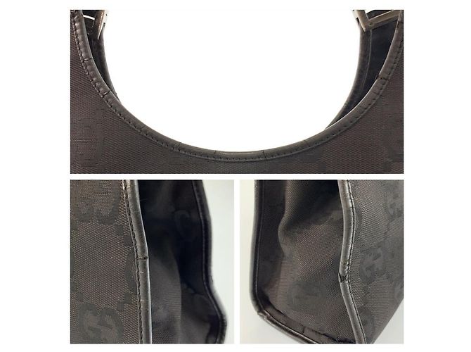 Borsa Gucci Jackie Jumbo GG Nero - vista 5