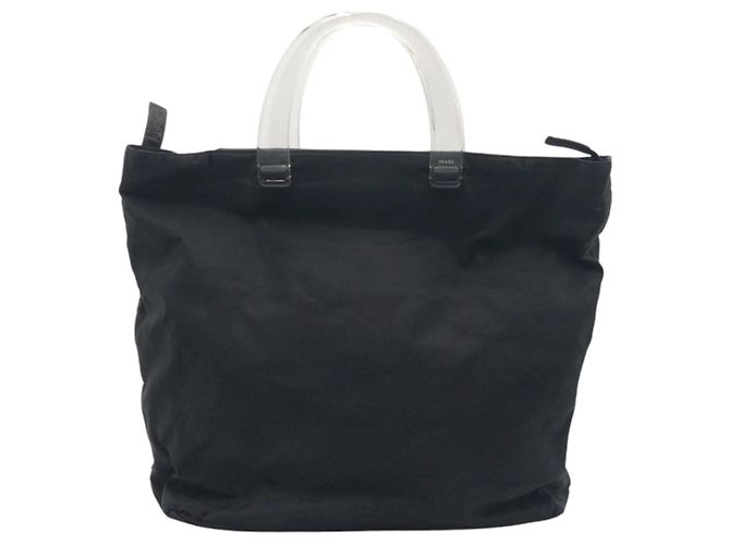 Bolso Tote Prada Tessuto Negro - vista 2