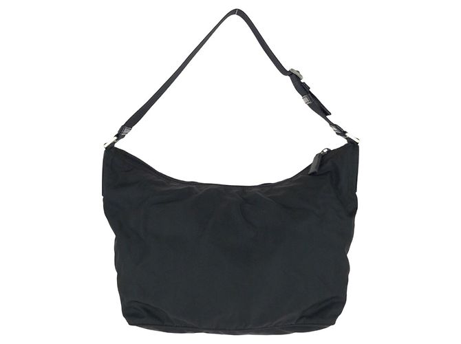 Bolso de hombro Prada Tessuto Negro - vista 2