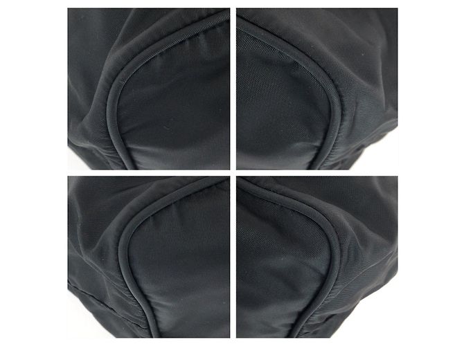 Bolso de hombro Prada Tessuto Negro - vista 3