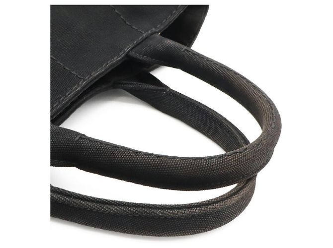 Saco Tote Prada Canapa Preto - vista 4