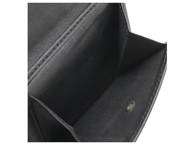 Portafoglio corto Jimmy Choo Albany Nero - vista 6