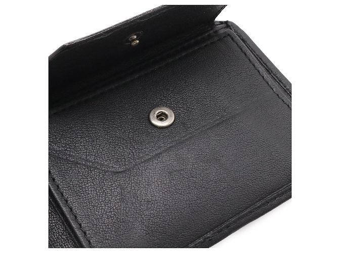 Portafoglio corto Jimmy Choo Albany Nero - vista 7