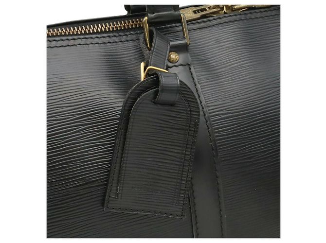 Louis Vuitton Epi Keepall Negro - vista 9