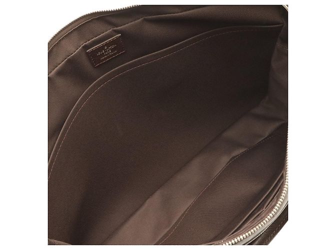 Louis Vuitton Porte Documents Briefcase Marrom - vista 6