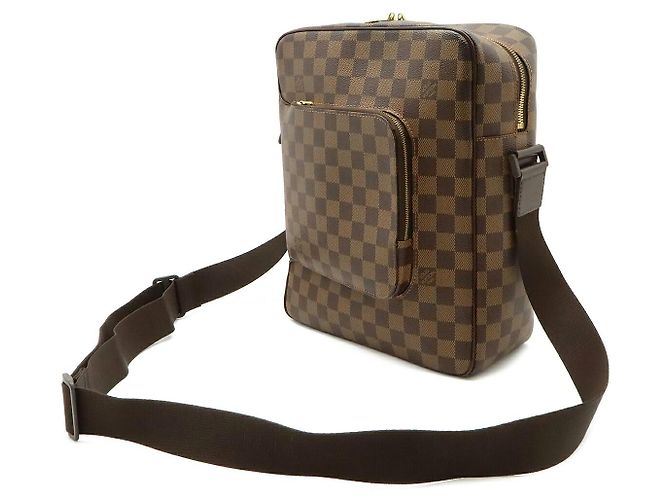 Louis Vuitton Damier Olaf MM Crossbody Bag Braun - Ansicht 2