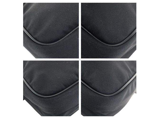 Pochette Gucci in Nylon Nero - vista 3