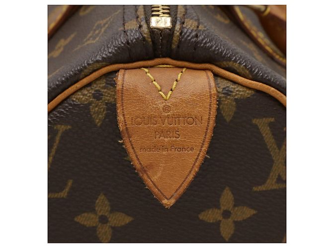 Louis Vuitton Speedy Monogram Tasche Braun - Ansicht 4