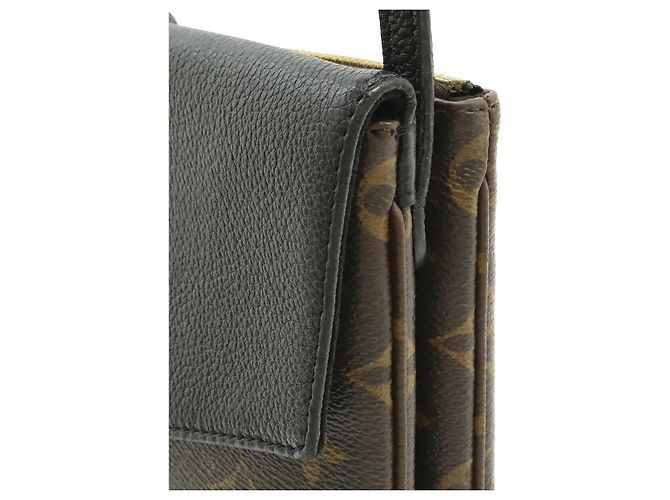 Borsa a tracolla Louis Vuitton Monogram Twice Nero - vista 4