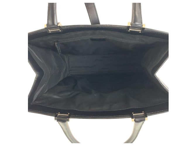Borsa tote Gucci GG Canvas nera Nero - vista 9