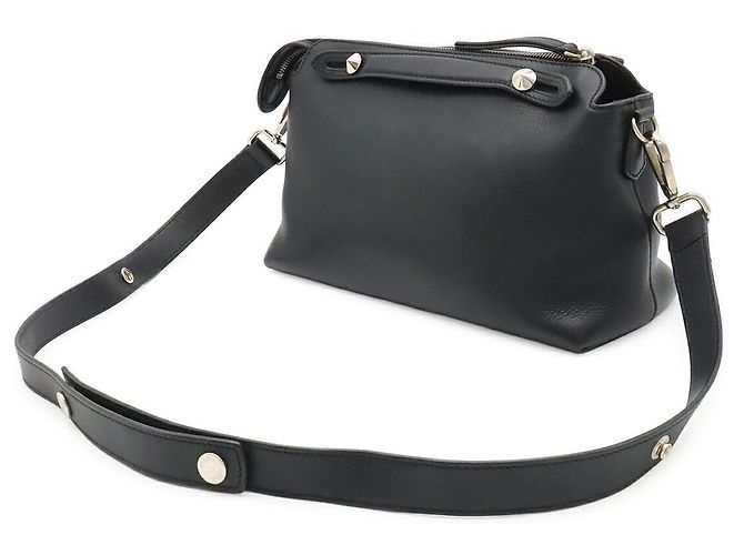 Borsa Fendi By The Way Nero - vista 2