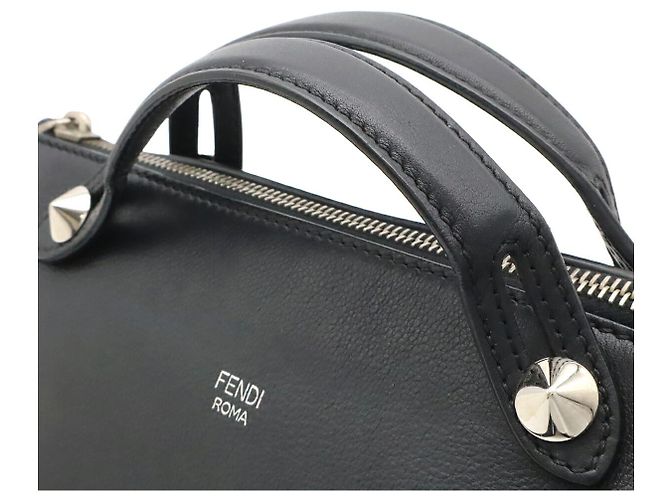 Borsa Fendi By The Way Nero - vista 4