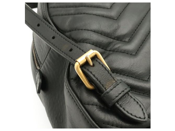 Zaino Gucci GG Marmont Nero - vista 6