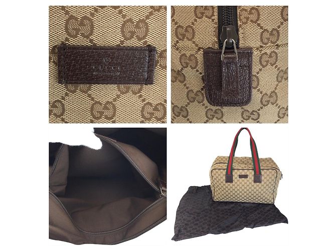 Borsa Gucci Boston in tessuto Multicolore - vista 4