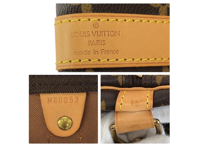 Louis Vuitton Keepall Bandoulière Marrone - vista 4