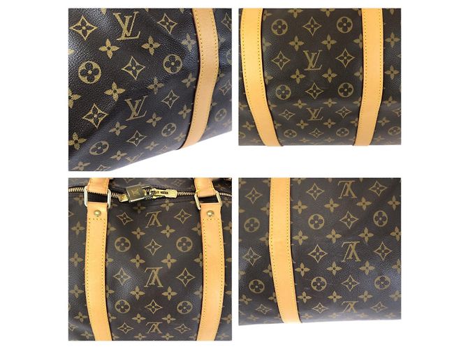 Louis Vuitton Keepall Bandoulière Marrone - vista 5