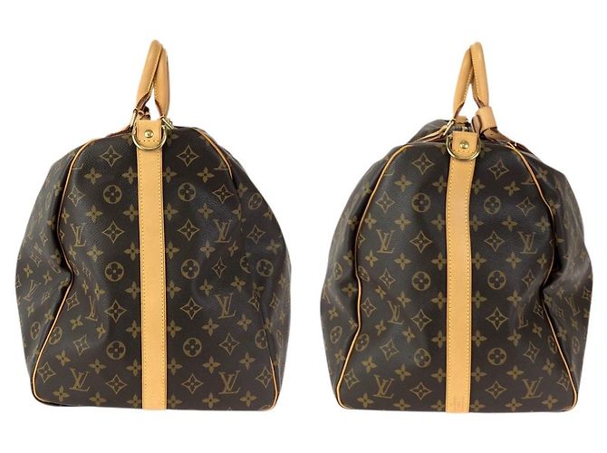 Louis Vuitton Keepall Bandoulière Marrone - vista 8