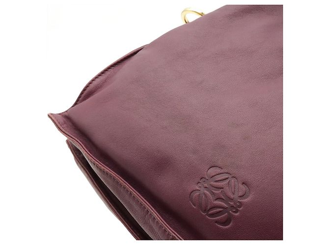 Borsa a tracolla Loewe Flamenco Porpora - vista 4