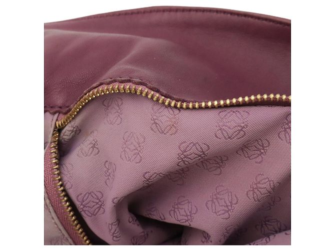 Borsa a tracolla Loewe Flamenco Porpora - vista 8