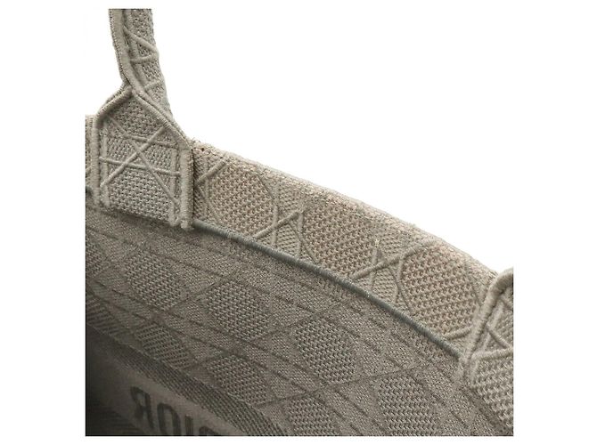 Autre Marque Dior Book Tote Grau Stoff - Ansicht 9