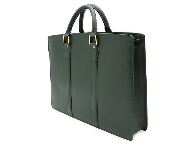 Louis Vuitton Porte-Documents Rozan Briefcase Verde - vista 2