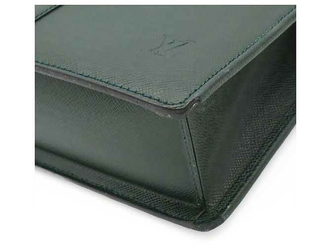 Louis Vuitton Porte-Documents Rozan Briefcase Verde - vista 3