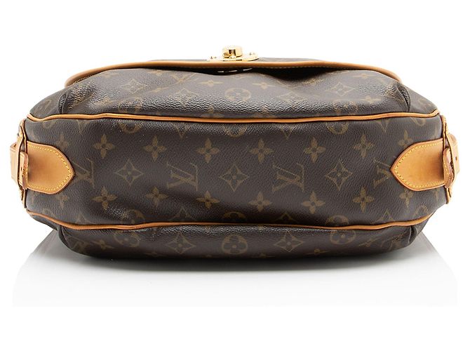 Borsa a tracolla Louis Vuitton Monogram Canvas Tulum GM Marrone - vista 4