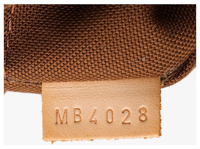 Borsa a tracolla Louis Vuitton Monogram Canvas Tulum GM Marrone - vista 6