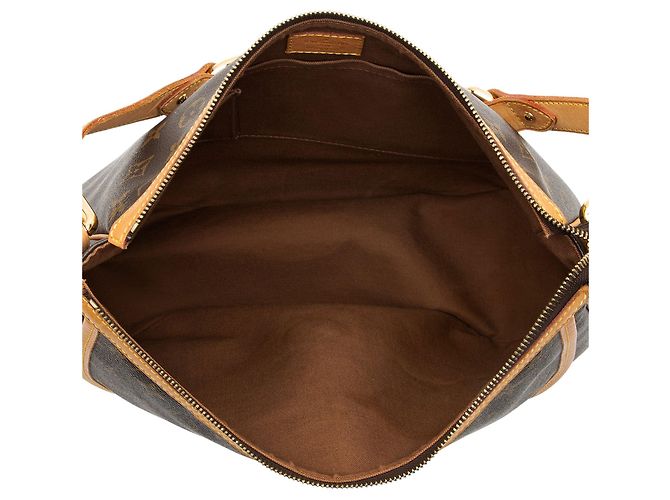 Borsa a tracolla Louis Vuitton Monogram Canvas Tulum GM Marrone - vista 7