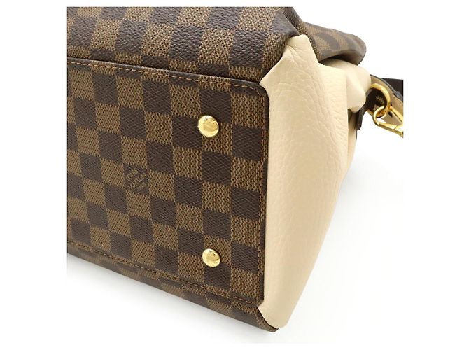 Louis Vuitton Damier Normandy Schultertasche Braun - Ansicht 3