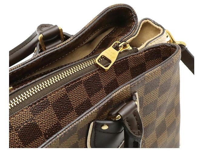 Louis Vuitton Damier Normandy Schultertasche Braun - Ansicht 5