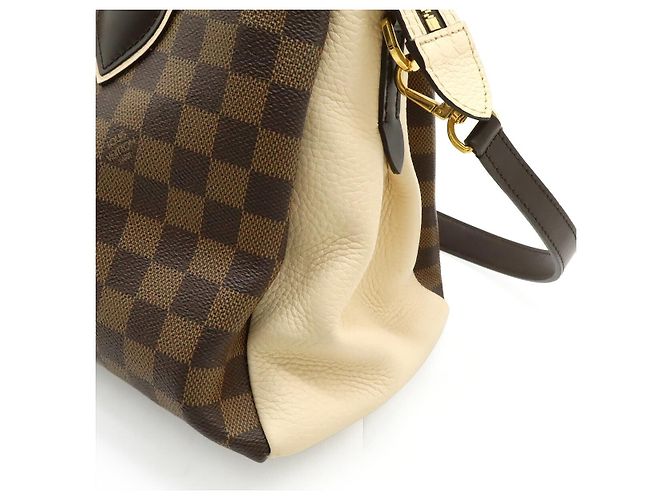 Louis Vuitton Damier Normandy Schultertasche Braun - Ansicht 7