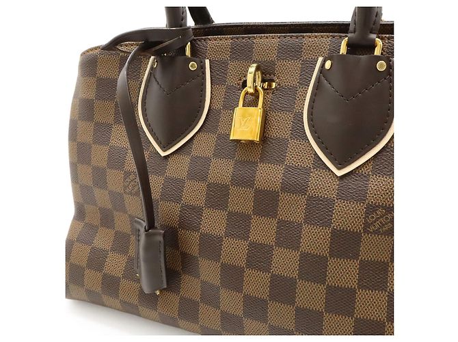 Louis Vuitton Damier Normandy Schultertasche Braun - Ansicht 9