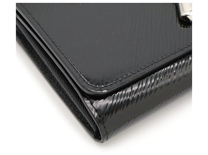 Louis Vuitton Portefeuille Twist Long Wallet Nero - vista 3