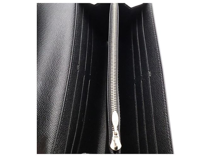 Louis Vuitton Portefeuille Twist Long Wallet Nero - vista 7