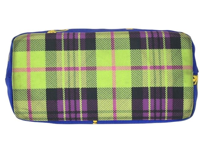 Versace Tartan Baroque Tote Mehrfarben - Ansicht 10