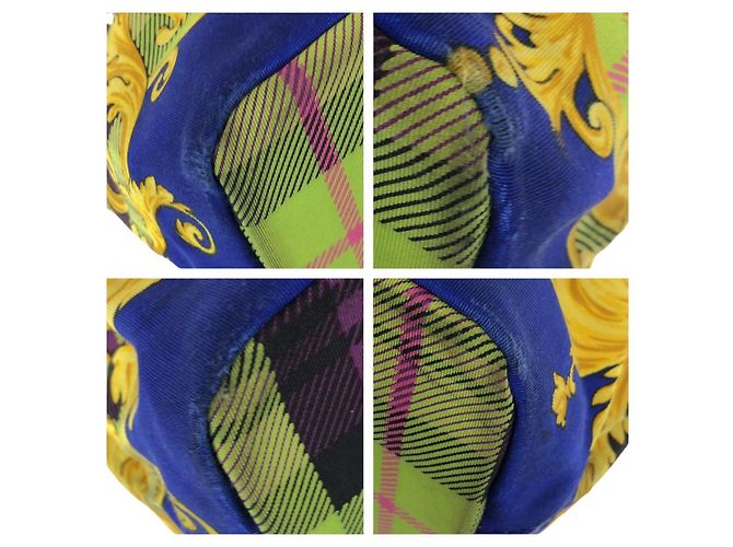 Versace Tartan Baroque Tote Mehrfarben - Ansicht 3