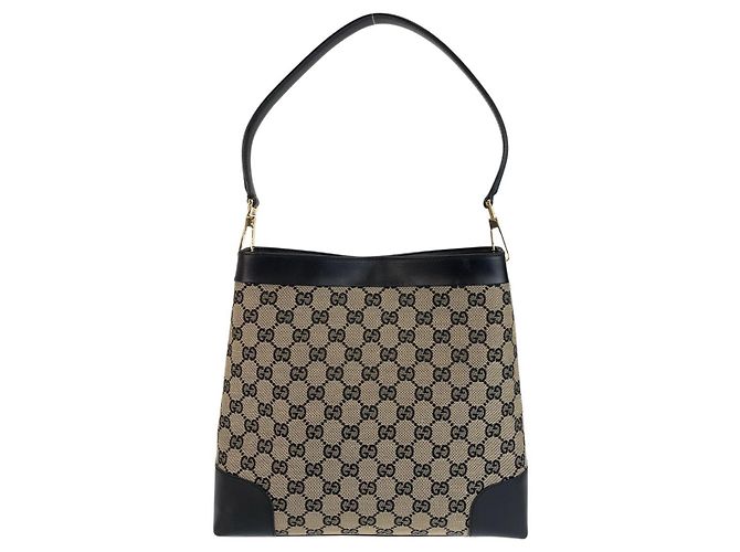 Borsa a tracolla hobo Gucci Nero - vista 2