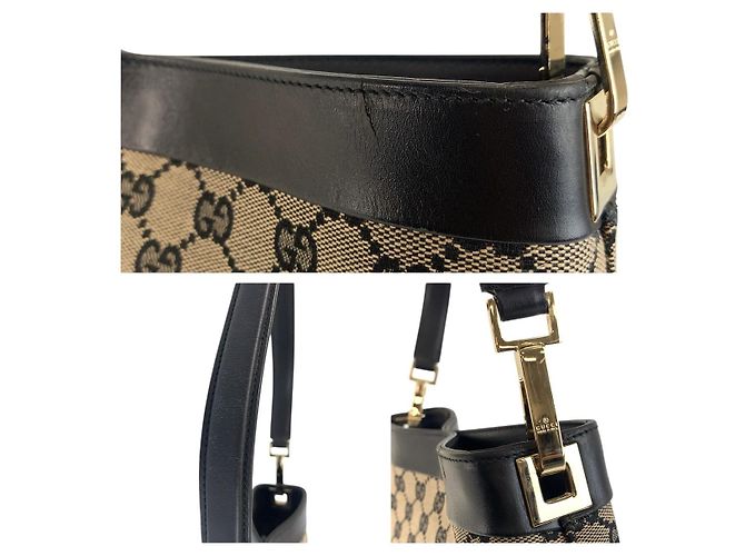 Borsa a tracolla hobo Gucci Nero - vista 5