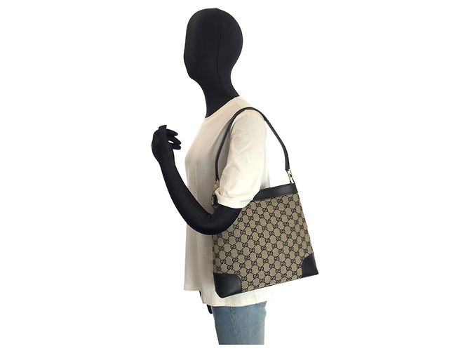 Borsa a tracolla hobo Gucci Nero - vista 6
