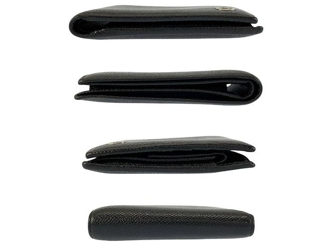 Bulgari Bvlgari Folding Wallet Black - view 10