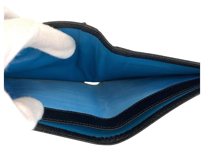 Bulgari Bvlgari Folding Wallet Black - view 6