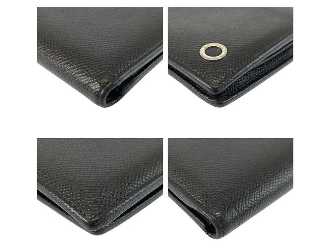 Bulgari Bvlgari Folding Wallet Black - view 7