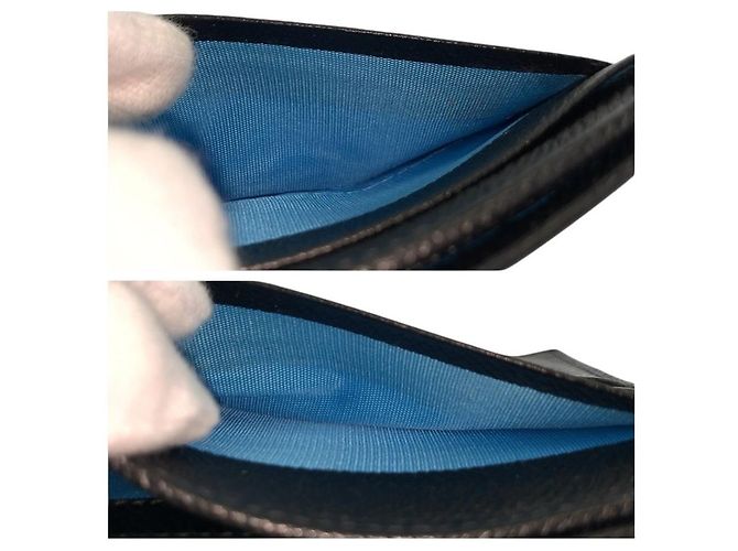Bulgari Bvlgari Folding Wallet Black - view 9
