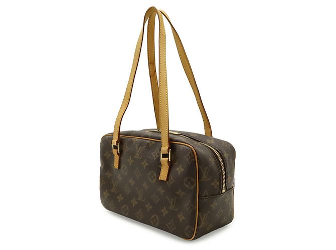 Sac à épaule Louis Vuitton Monogram Cite MM Marron - vue 2