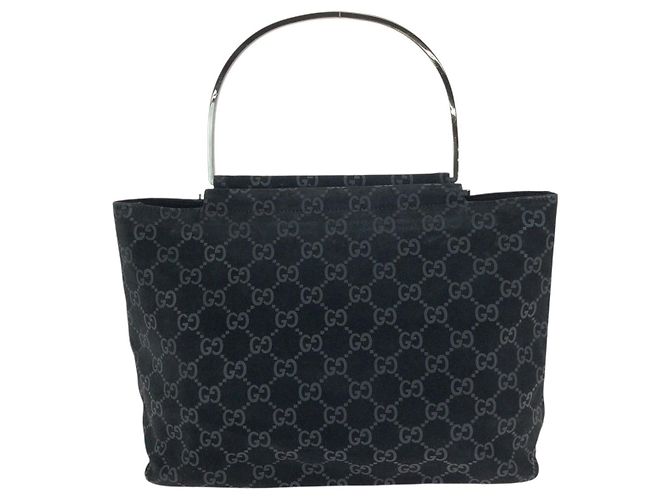 Saco Tote Gucci GG Pattern Preto - vista 2