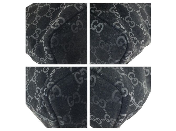 Saco Tote Gucci GG Pattern Preto - vista 3