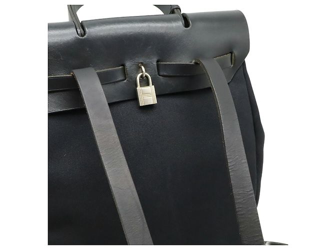 Hermès Mochila Hermes Herbag Ad PM Preto - vista 4