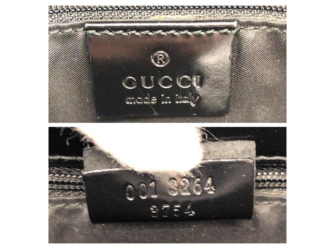Gucci Emaille Tote Bag Schwarz - Ansicht 4