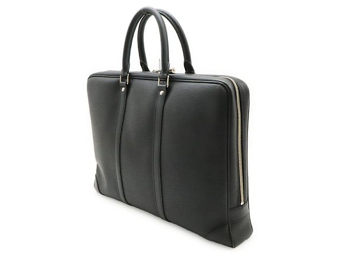 Louis Vuitton Porte Documents Voyage Nero - vista 2